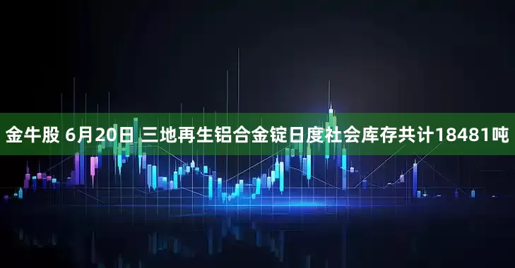 金牛股 6月20日 三地再生铝合金锭日度社会库存共计18481吨